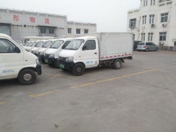 圖 純電動廂式貨車天津租賃銷售公司 天津租車